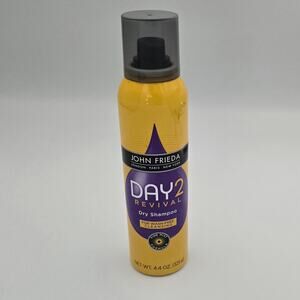 John Frieda Day 2 Revival Dry Shampoo 4.4 oz NEW